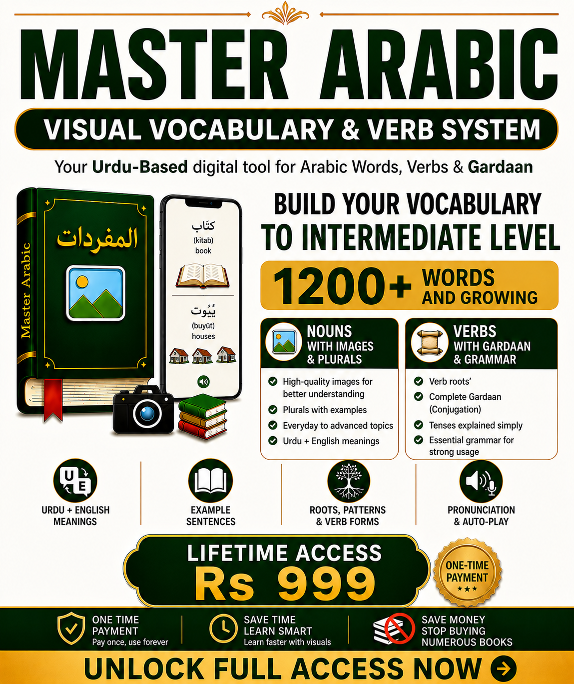 Arabic & Persian Vocabulary Package